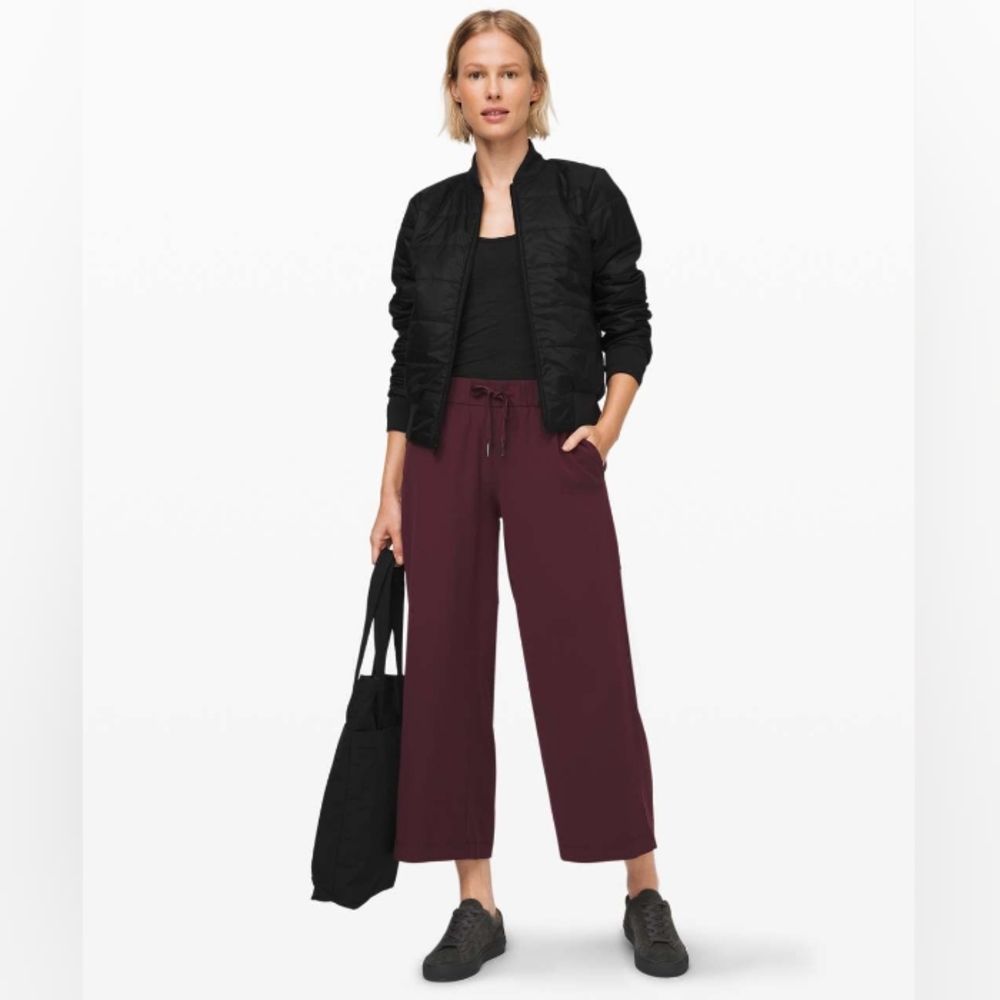 Lululemon on the fly wide leg